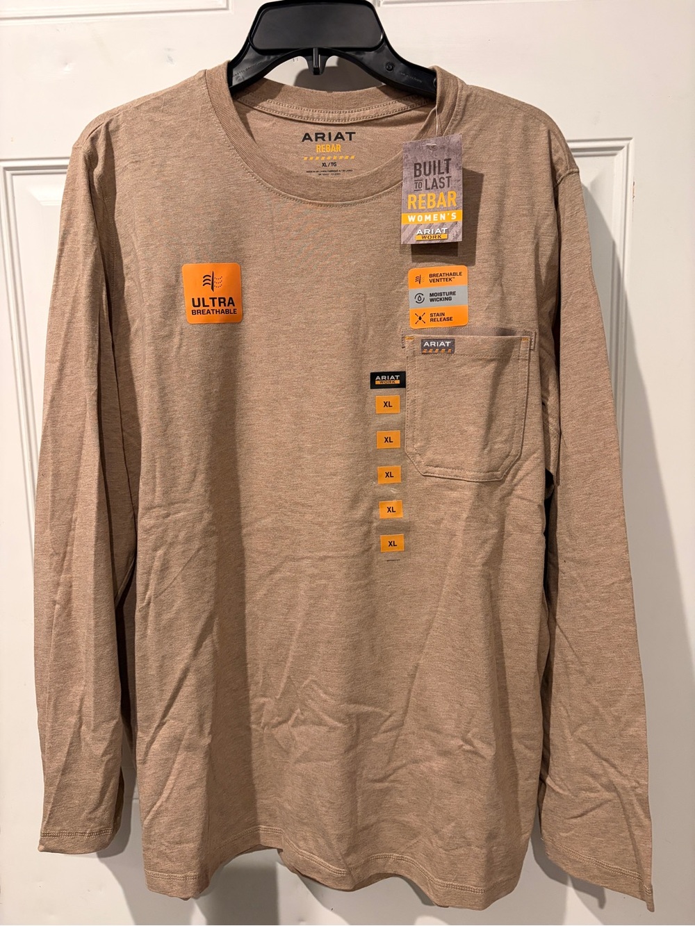Ariat Women's Rebar Workman Union City Long Sleeve T-Shirt